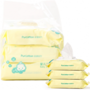 PurCotton 全棉时代 婴儿湿巾15*20厘米 80片/包 3包/提