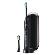 再降！亚马逊限定款 PHILIPS飞利浦 HX6912/54 声波美白电动牙刷 黑色