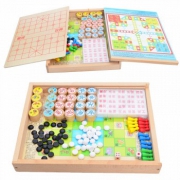 悦臻 儿童六合一多功能棋益智玩具