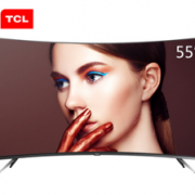 TCL 55V1M 曲面 液晶电视 55英寸