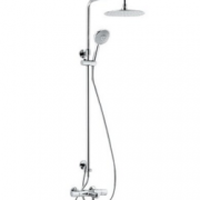 KOHLER 科勒 K-21088T-9-CP 齐乐恒温三出水淋浴花洒套装