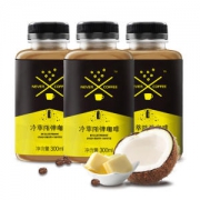 蜂蜜硅谷 NeverCoffee 冰酿冷萃防弹咖啡 300ml*3瓶