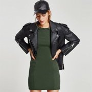 14日22点： ZARA 女士长袖针织连衣裙