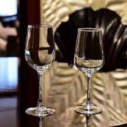 碧丽 水晶玻璃红酒高脚杯 2只