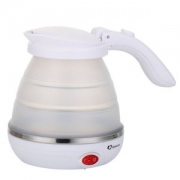 卓朗 迷你可折叠 食品级硅胶材质 电热水壶 500ml 110-240V通用