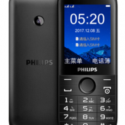 PHILIPS 飞利浦 E160 磨砂黑移动联通2G老人手机 双卡双待