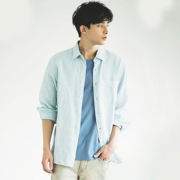 UNIQLO优衣库 男士长袖衬衫