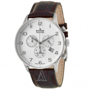 依度（Edox） Les Vauberts 男士计时石英腕表 10408-3A-ABN $199 需用码