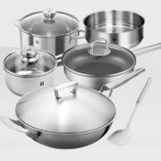 Zwilling 双立人 TWIN Gourmet系列 不锈钢炊具组合 6件套 1298元包邮（双重优惠）