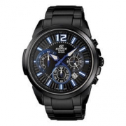 CASIO 卡西欧 EDIFICE EFR-535BK-1A2 经典三盘六指针男款石英表
