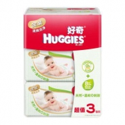 HUGGIES 好奇 金装 婴儿湿巾 80片 3包  *4件