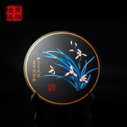 金乌炭雕 君子兰 活性炭雕工艺摆件