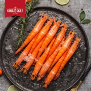 KINGOSCAR 熟冻拉直凡纳对虾 250g 泰国进口