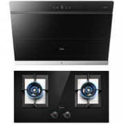 历史低价： Midea 美的 CXW-260-MJ590R+JZT-Q590B 烟灶套餐 2988元包邮（双重优惠）送烤箱