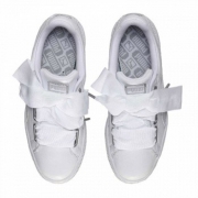 PUMA彪马 Suede Basket 女士蝴蝶结板鞋