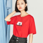 16日0点！ PEACEBIRD 太平鸟 AWDA82304 女士T恤   折106.25元/件