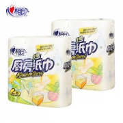 心相印 厨房用纸 吸油纸 2提4卷