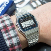 CASIO卡西欧 A158WA-1JF 复古电子表