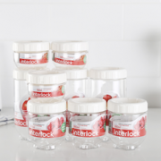 LOCK&LOCK 乐扣乐扣 INL202S001 收纳罐6件套（280ml*3+500ml*3）