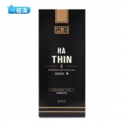 低价来潮# 名流 超薄玻尿酸润滑安全套10只