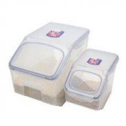 lock&lock 乐扣乐扣 HPL510S001 米桶塑 料保鲜盒套装12L+5L 2件套