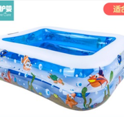 痛快玩水！more care 倍护婴 儿童游泳池充气 19元包邮
