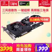 七彩虹（Colorful）   iGame GTX1070Ti Vulcan U Top 8GB 显卡