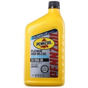 PENNZOIL 鹏斯 全合成机油 高里程 10W-30 SN 1QT 美国原装进口 黄桶 *8件