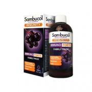预防感冒！Sambucol 小黑果黑接骨木VC+锌糖浆 250ml/瓶  折合每件￥98.25