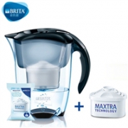 BRITA 碧然德 Elemaris 尊享系列 滤水壶3.5L 黑色（1壶1芯）*2套