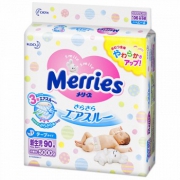 kao花王 妙而舒婴儿纸尿裤NB90片*6件