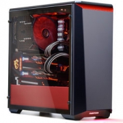PHANTEKS 追风者 416PTG ATX机箱 钢化玻璃RGB黑红版