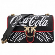 PINKO×Coca Cola LOVE BAG 1N208S Y4K7 女士单肩包