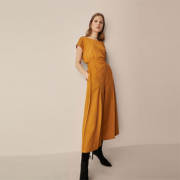 Massimo Dutti 蕾丝镶边设计短袖T恤