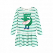 H＆M 女童新款汗布连衣裙