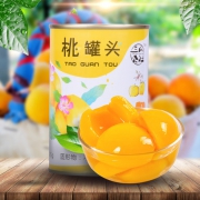 三瓜公社 黄桃罐头 425g*5罐