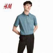 H＆M HM0570004 修身弹力Polo衫