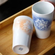 美浓烧 有田窑立体浮雕陶瓷马克杯 250ml *2件
