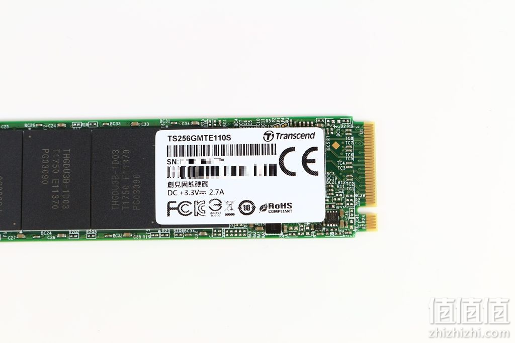 Transcend 创见 PCIe SSD 110S M.2固态硬盘