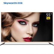 6日0点! Skyworth 创维 55V1 55英寸4K大屏智能液晶平板电视 2799元包邮（需用券）