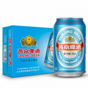 燕京啤酒 11度蓝听啤酒330ml*24听