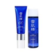 KOSE 高丝 雪肌精（美白CC霜 SPF50+ 30ml + 洁肤油 30ml） *3件