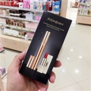 YSL 圣罗兰 超值限量套装（绒密卷翘睫毛膏7.5ml+金管口红1#）
