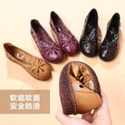 康丽鸟 真皮软底女鞋