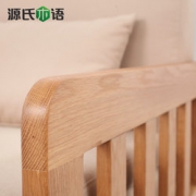 16日0点！源氏木语 C26 全实木沙发床 1.8米-2米 3490元包邮（双重优惠、限前80名）