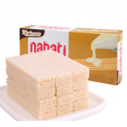 印尼进口 Nabati 丽巧克（Richoco）休闲零食 香草牛奶味 威化饼干145g/盒 早餐下午茶 办公室点心 *51件