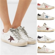 Golden Goose White & Grey Superstar女款小脏鞋