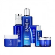 SEKKISEI 雪肌精 黄金水乳豪华盈润套装(化妆水330ml+乳液130ml+洗颜20g+凝霜20g+化妆水24ml+凝露6g)+赠品