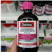【冰冰力荐】Swisse 90000mg 高浓缩蔓越莓精华液体口服液 300ml