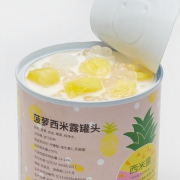 信钻 酸奶黄桃+酸奶菠萝西米露罐头 312g*6罐